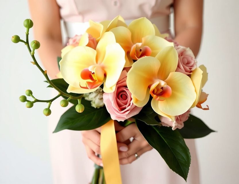 Sophisticated emerald and gold floral sculpture for luxury gifting