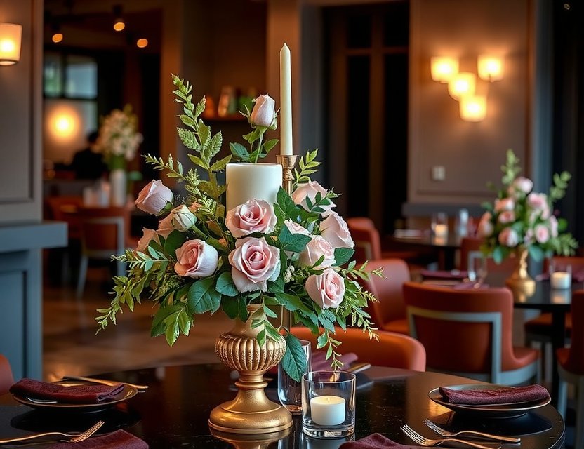 Conference table runners for business events