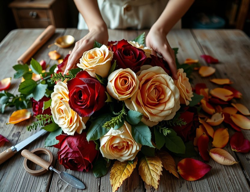 Seasonal Centerpiece Design Workshop at PetalLux Atelier in Baku